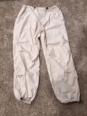 Garage Women's Light Beige Cargo Jogger Pants